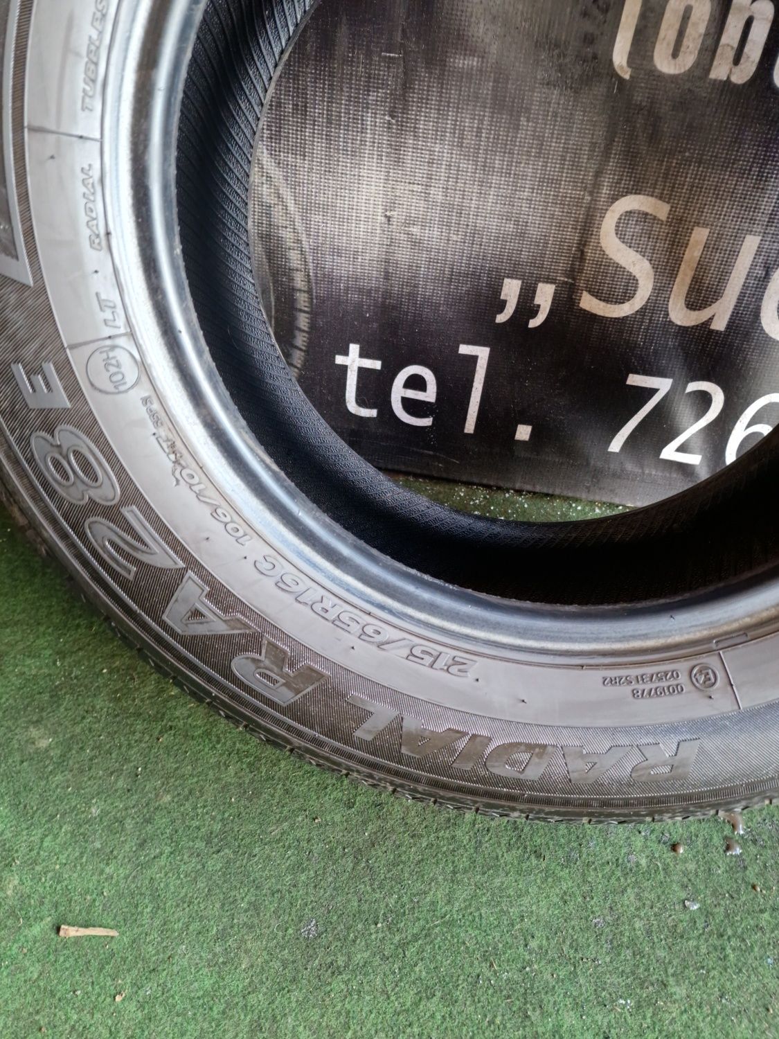 Opony letnie 215/65/16C Hankook wzmacniane Komplet