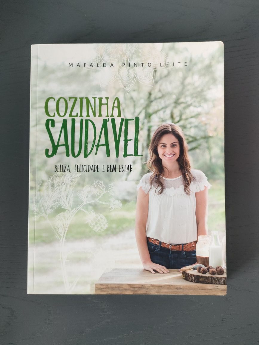 Livro Gastronomia - Cozinha saudável de Mafalda Pinto leite