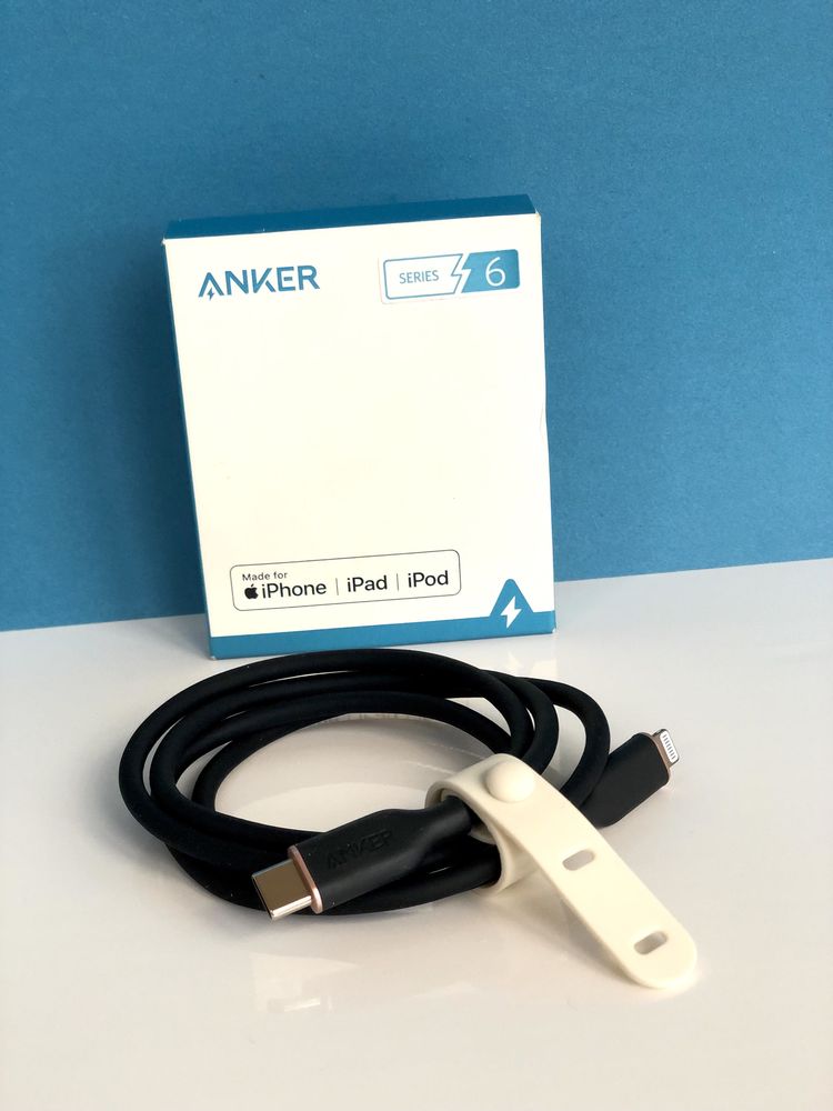 Кабель Anker PowerLine III Lightning 0.9 м (A8662011) для iPhone