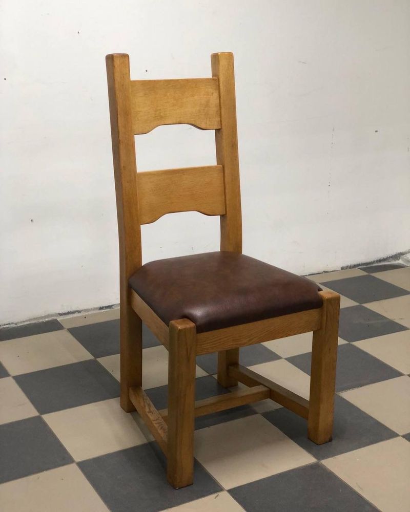 Стільці крісла дубові масивні стулья кресла 1430