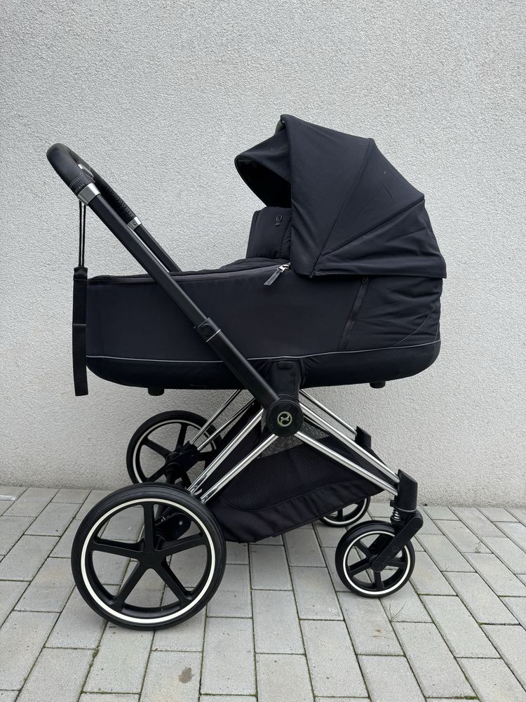 Cybex Priam 2.0 2w1 Deep Black / Chrome Black