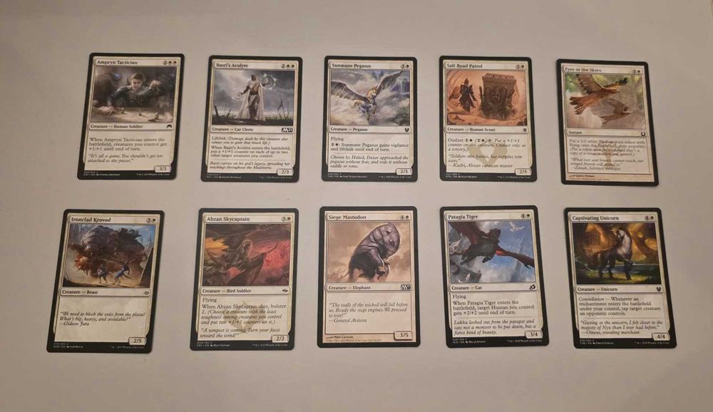 Cartas Magic - Brancas