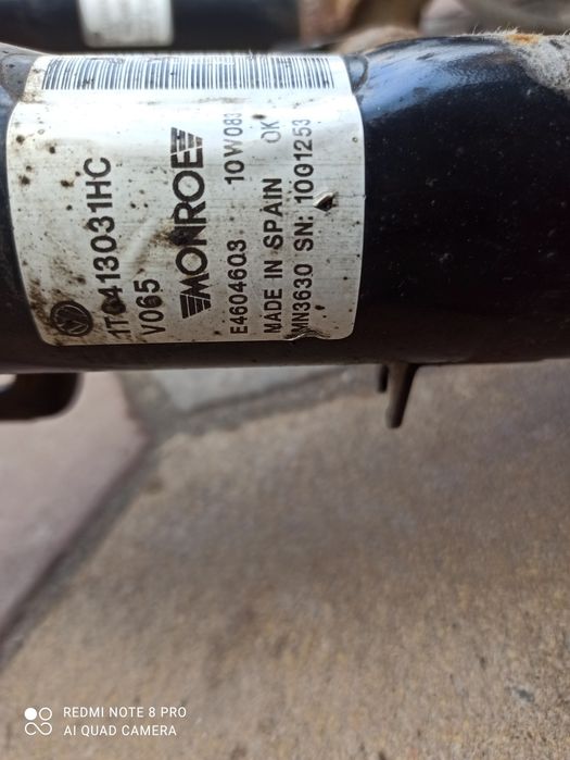 Амортизатори адаптивні передні в зборі Wolksvagen Scirocco 08-14