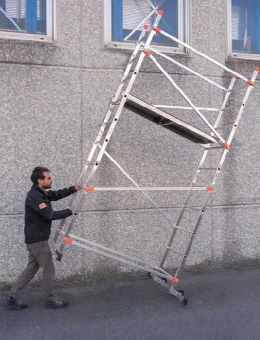 Rusztowanie aluminiowe Gierre Fast&Lock wys.rob. 5,8m
