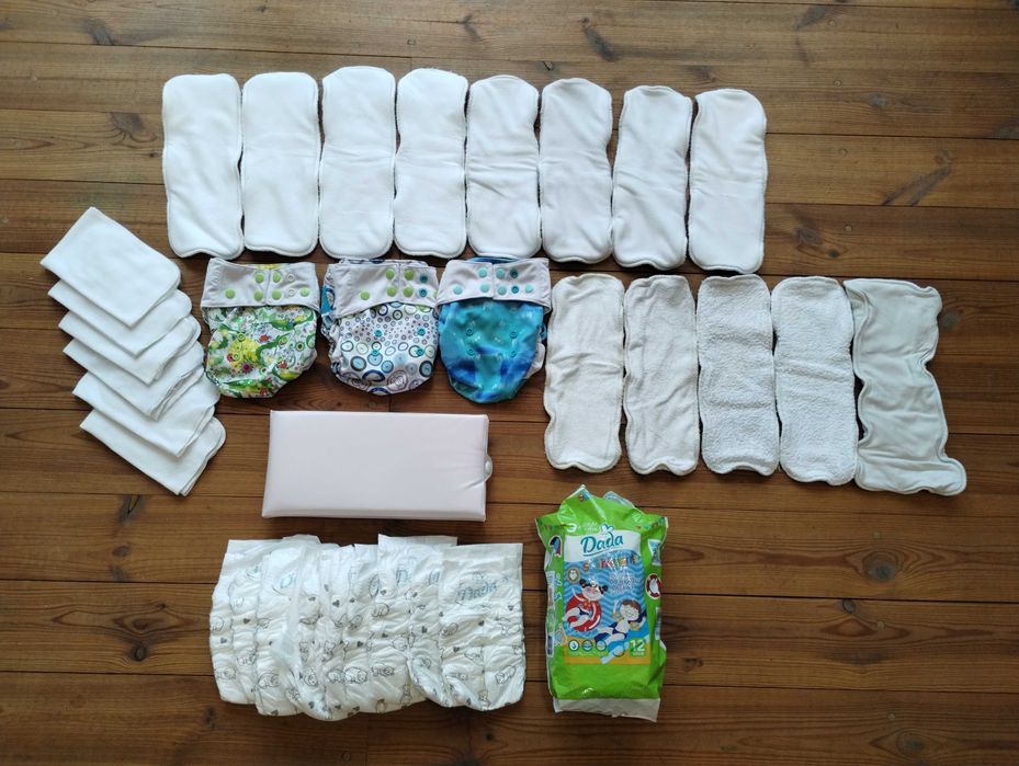 duży zestaw pieluszki wielorazowe mommy mouse