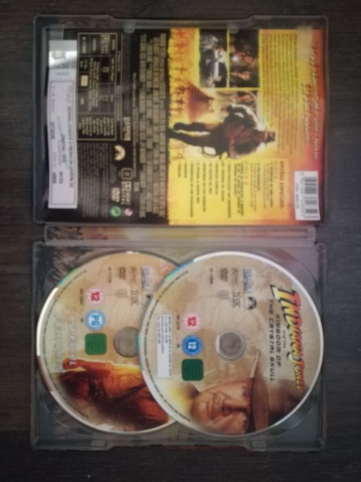 INDIANA JONES and the Kingdom of the Crystal Skull (DVD duplo)