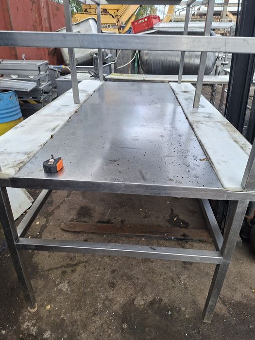 Stół rozbiorowy, masarski, gastronomiczny ze stali nierdzewnej