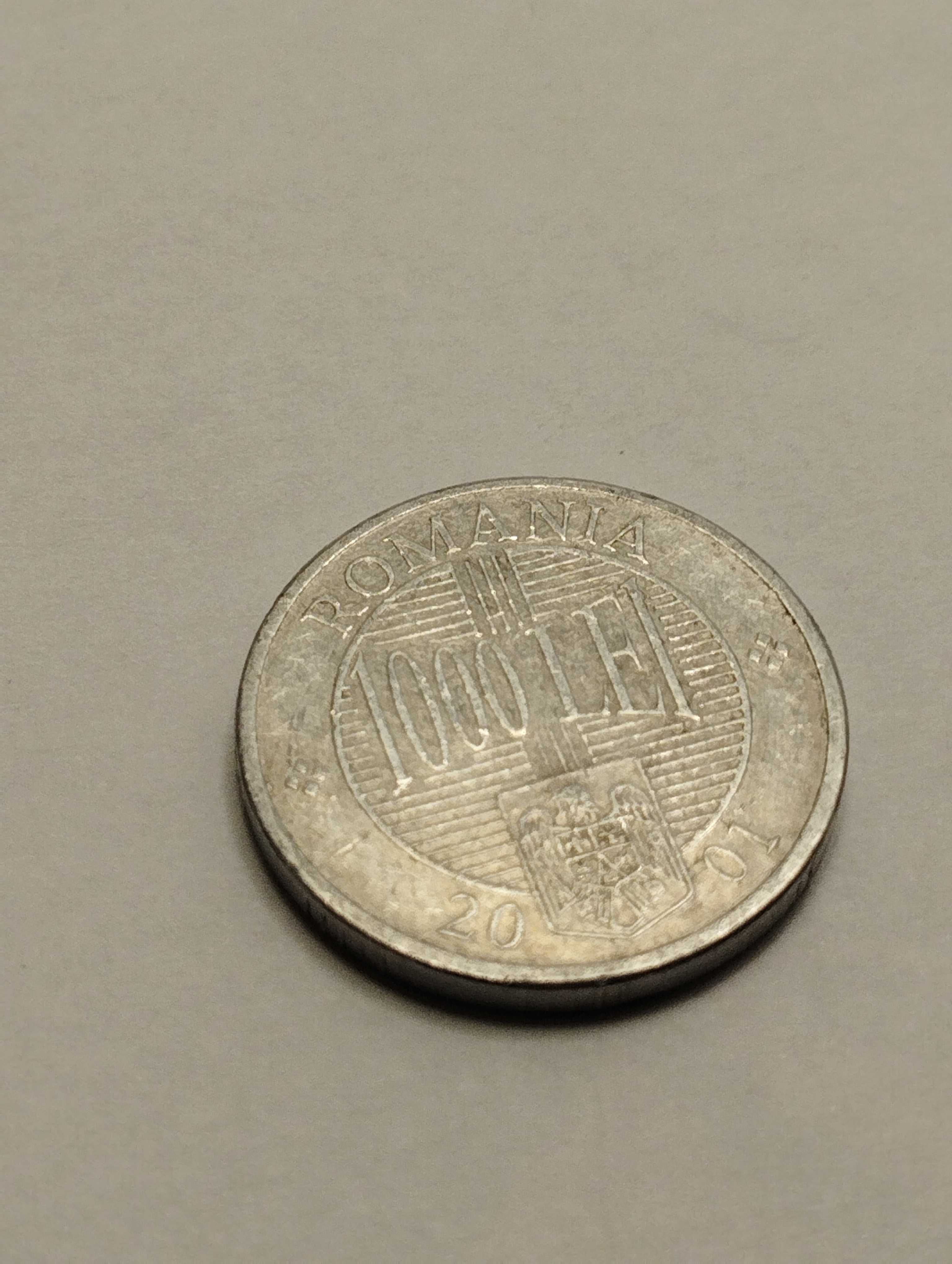 Sprzedam monetę Rumunia 1000 lei z 2001r. stan bdb.