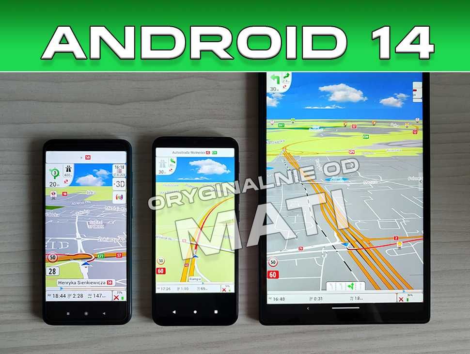 ANDROID 14 iGO Primo Truck Nextgen Nawigacja TIR MAPY POI RADARY 2024