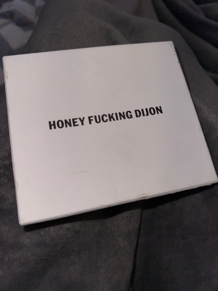 Portfel skórzany czarny Honey Fucking Dijon unisex nowy