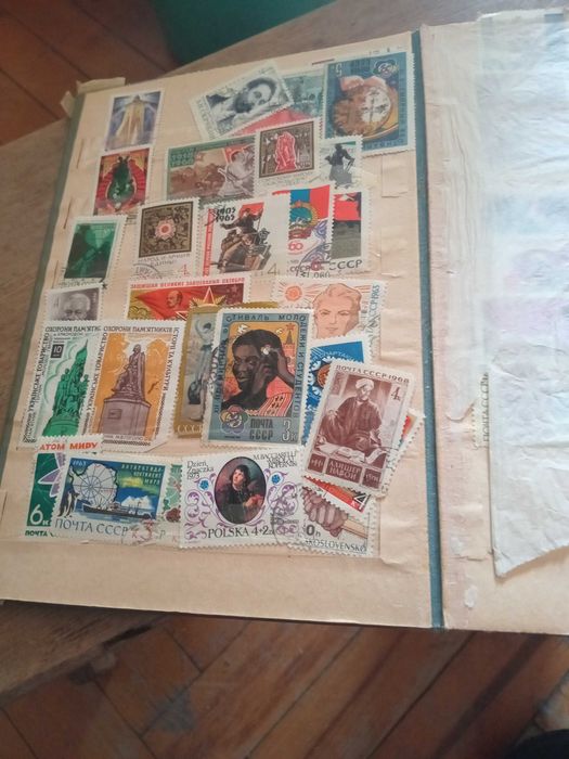 Продам альбом з марками СССР, колекційні 416 штук 1960 -70 -80 років.