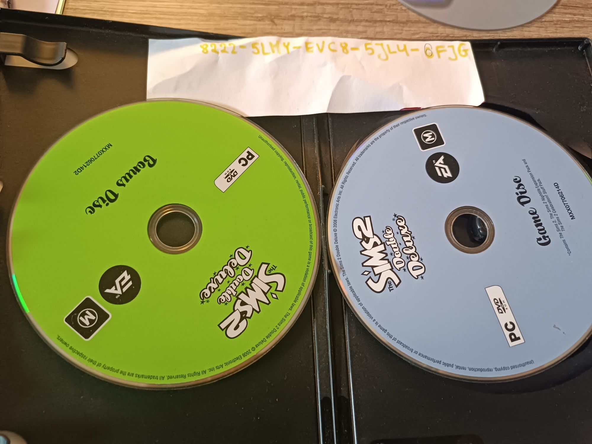 Gra PC SIMS 2 DOUBLE DELUX  bez książeczki