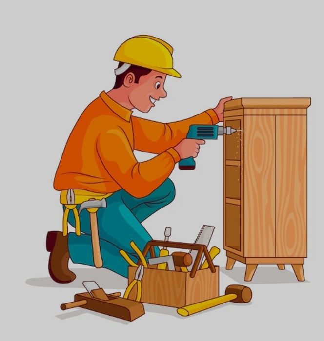 Składanie, skręcanie mebli