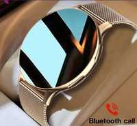 Piękny Nowy Złoty Smartwatch LIGE Damski Zegarek