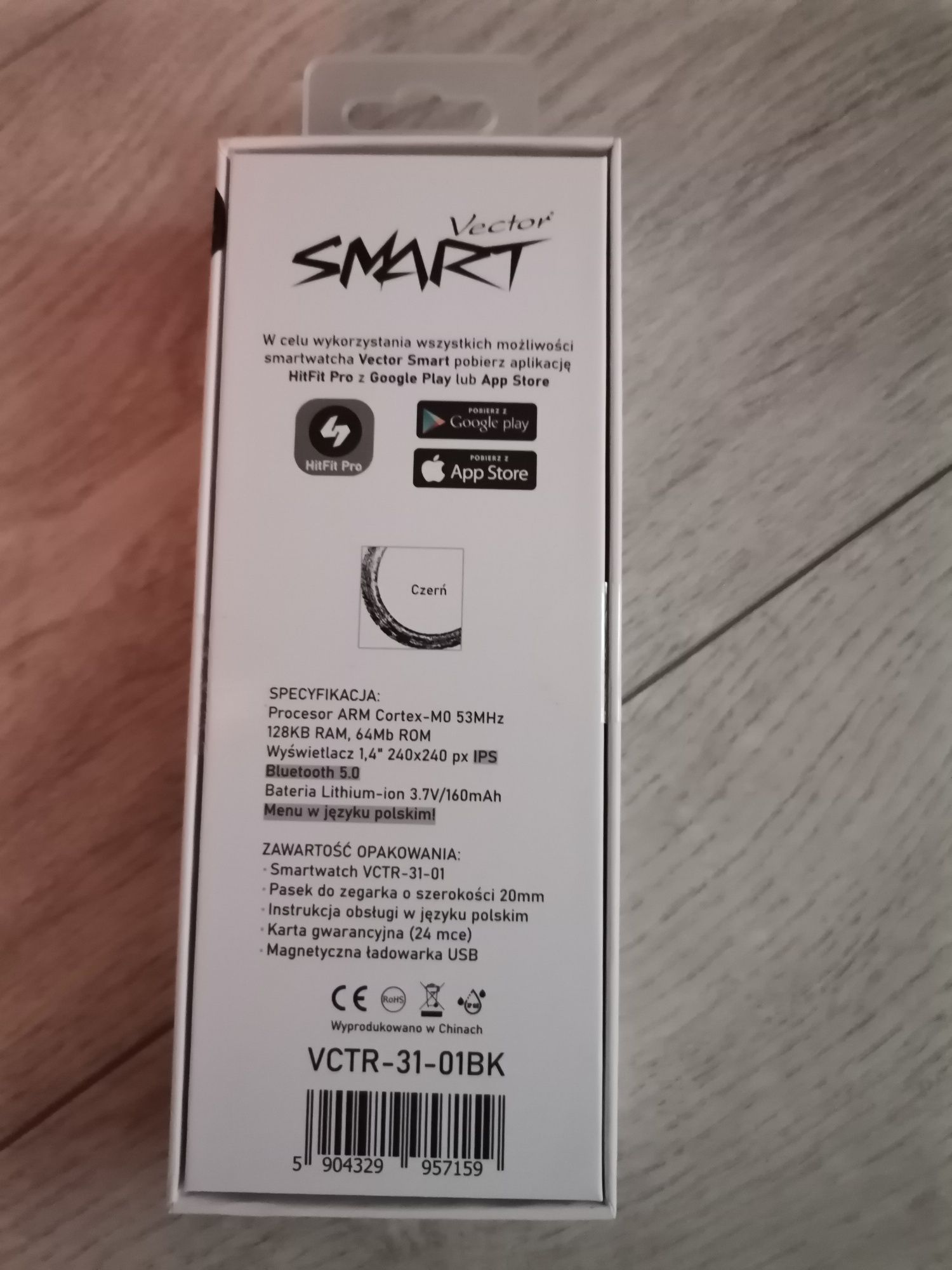 Zegarek smartwatch vector smart vctr-31-01bk