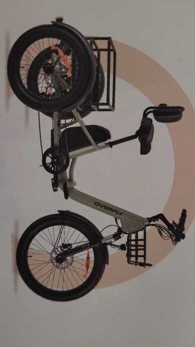 Rower elektryczny trójkołowy OVERFLY TRIO-LITE