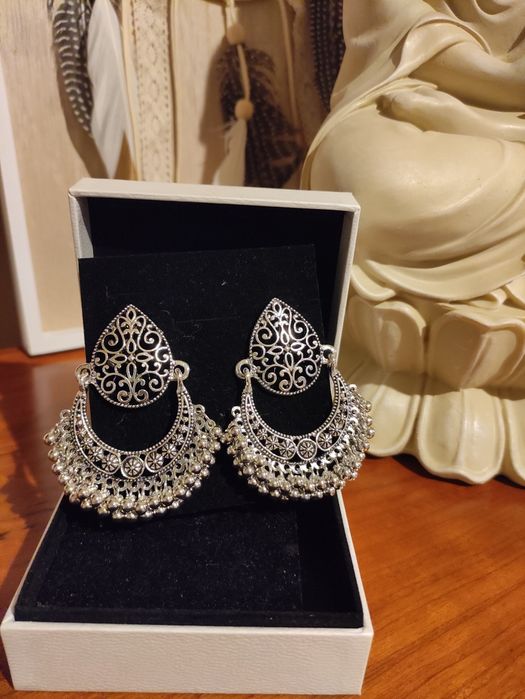 Brincos boho indiano mais modelos nas fotos