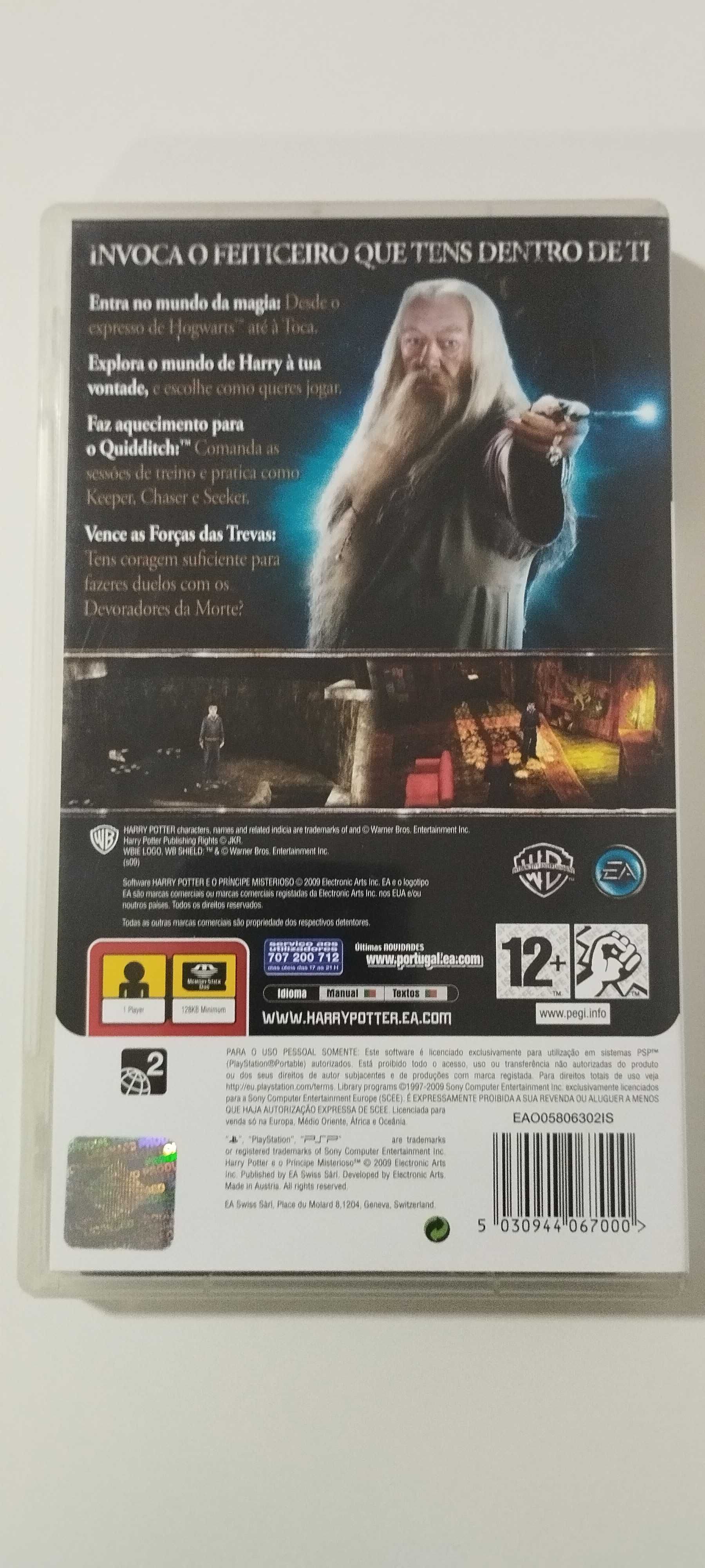 Harry Potter E O Príncipe Misterioso Playstation Portable PSP