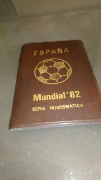 Moedas alusivas ao Mundial de Futebol Espanha' 82