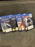Gra ps4 komplet 4 części uncharted