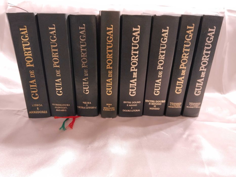Guia de Portugal •  Gulbenkian • Completa! • 8 Volumes