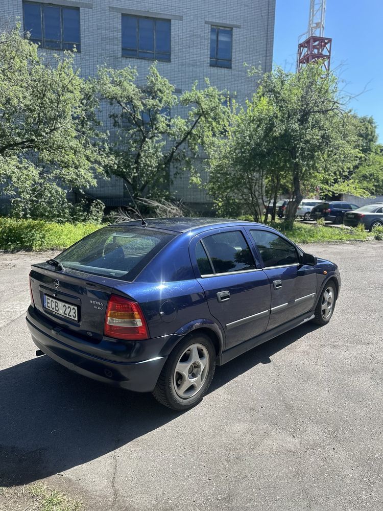 Opel Astra G  на газу