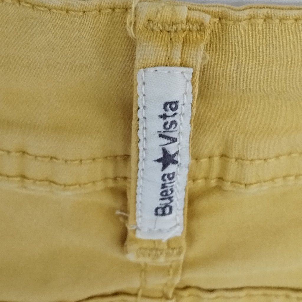 Spodnie żółte dżinsy
