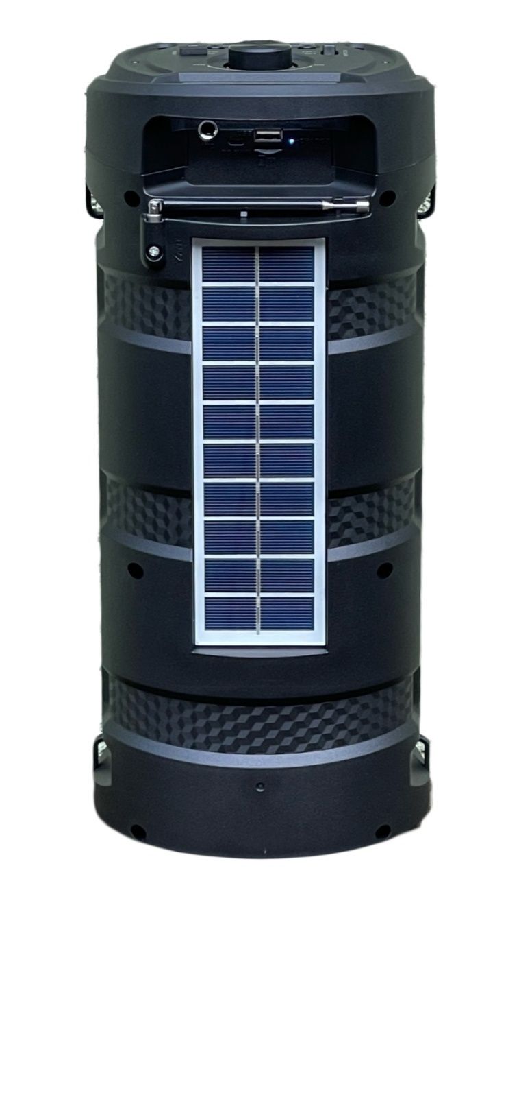 Głośnik bluetooth boombox radio na solar