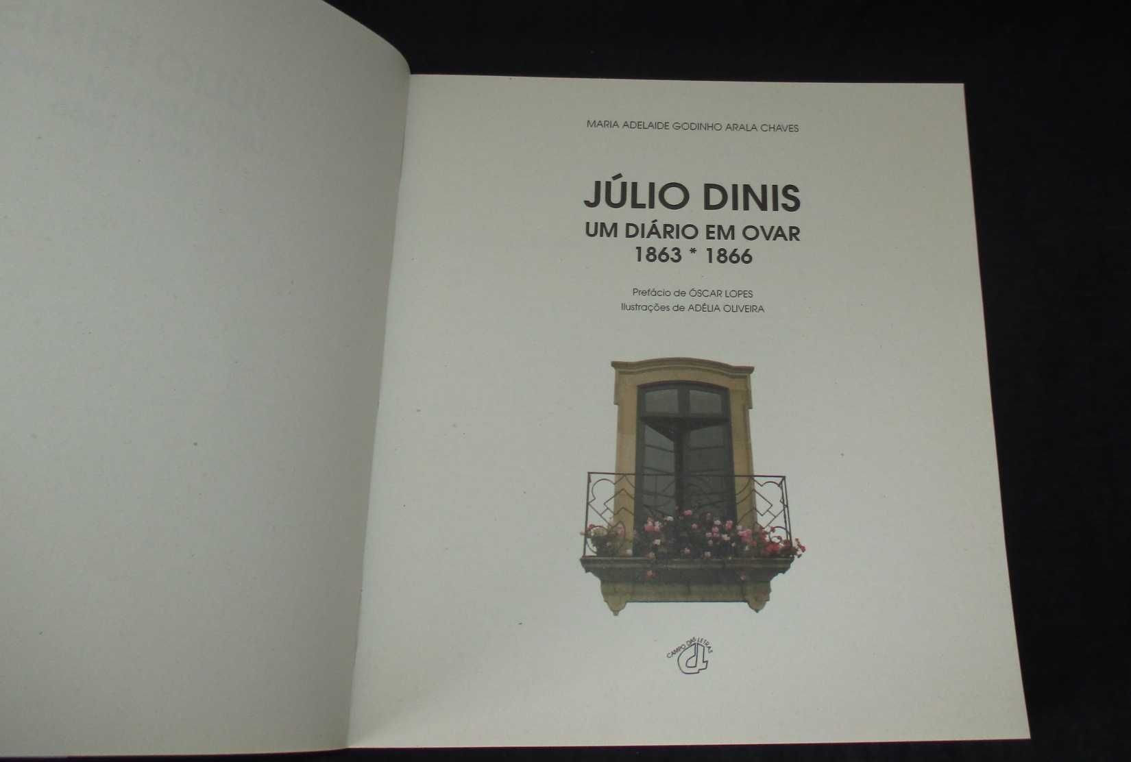 Livro Júlio Dinis Um Diário em Ovar 1863 a 1866