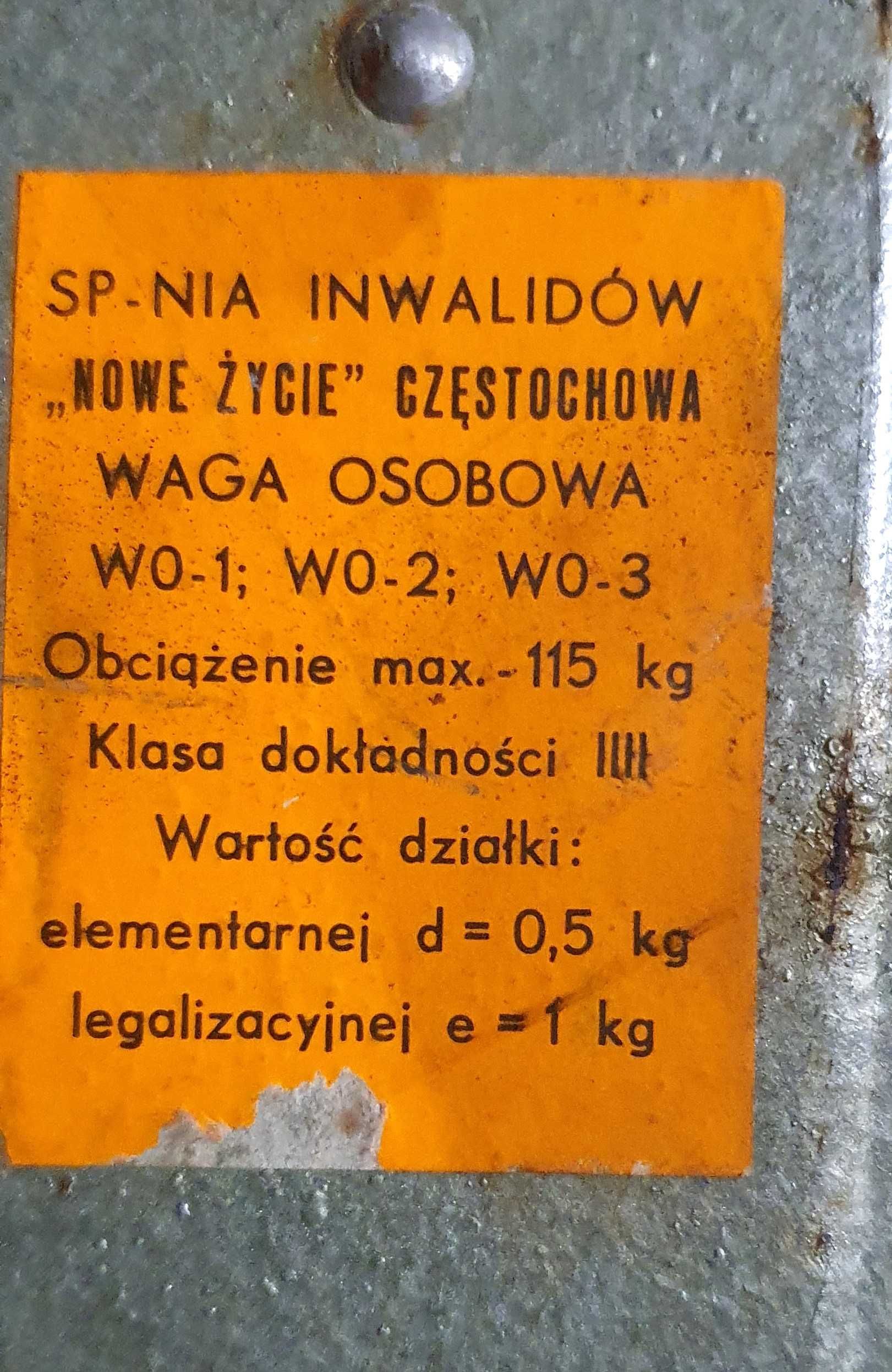 Waga osobowa PRL