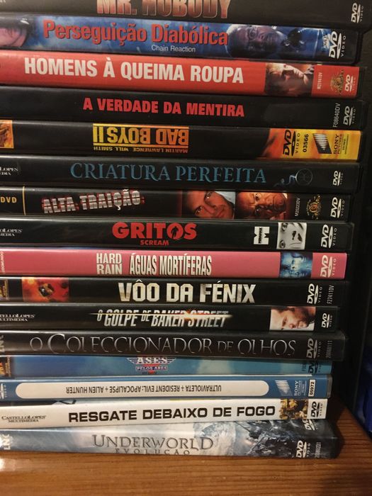 Grande lote de DVDS originais 68 dvds