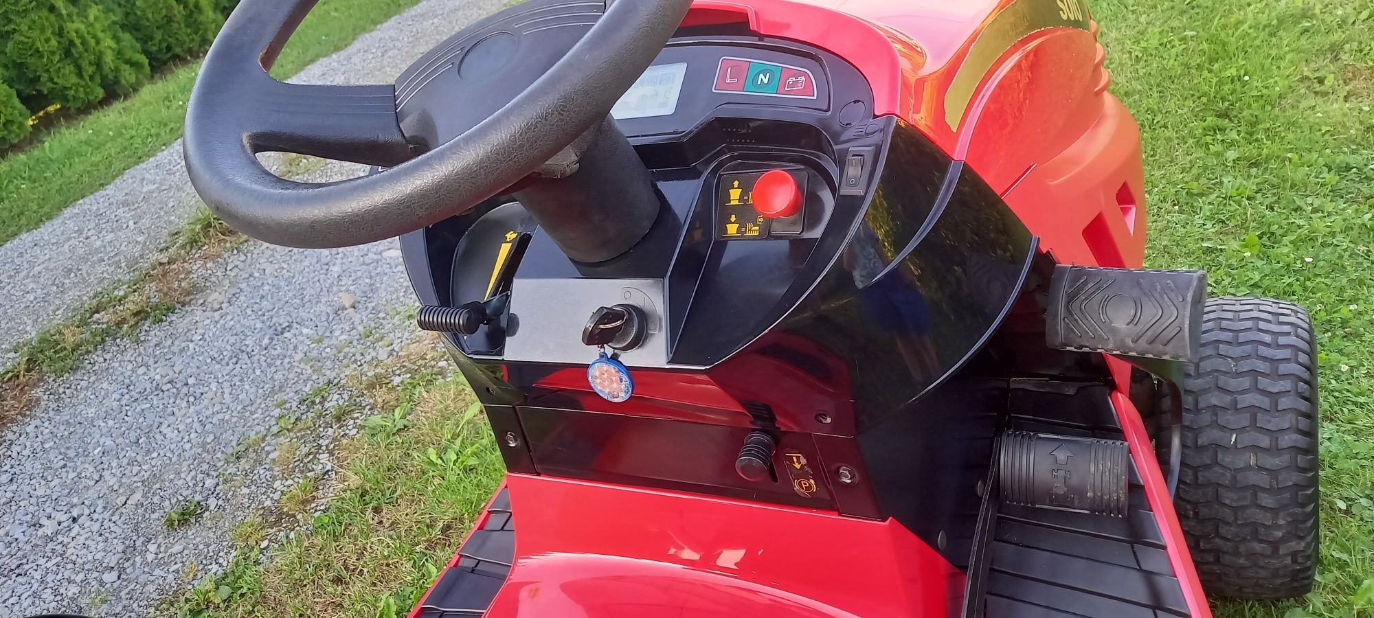 Traktorek kosiarka Solo dwa cylindry hydrostat pompa oleju
