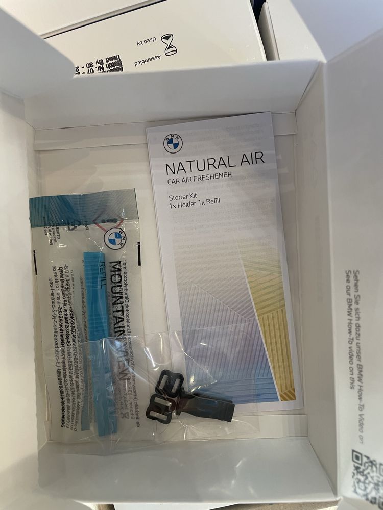Пахучка Ароматизатор BMW swarovski Natural Air Crystal Clarity aroma