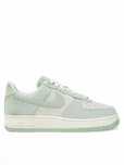 Nike 42 Buty Damskie Air Force 1 07  Zielone Skórzane  T174