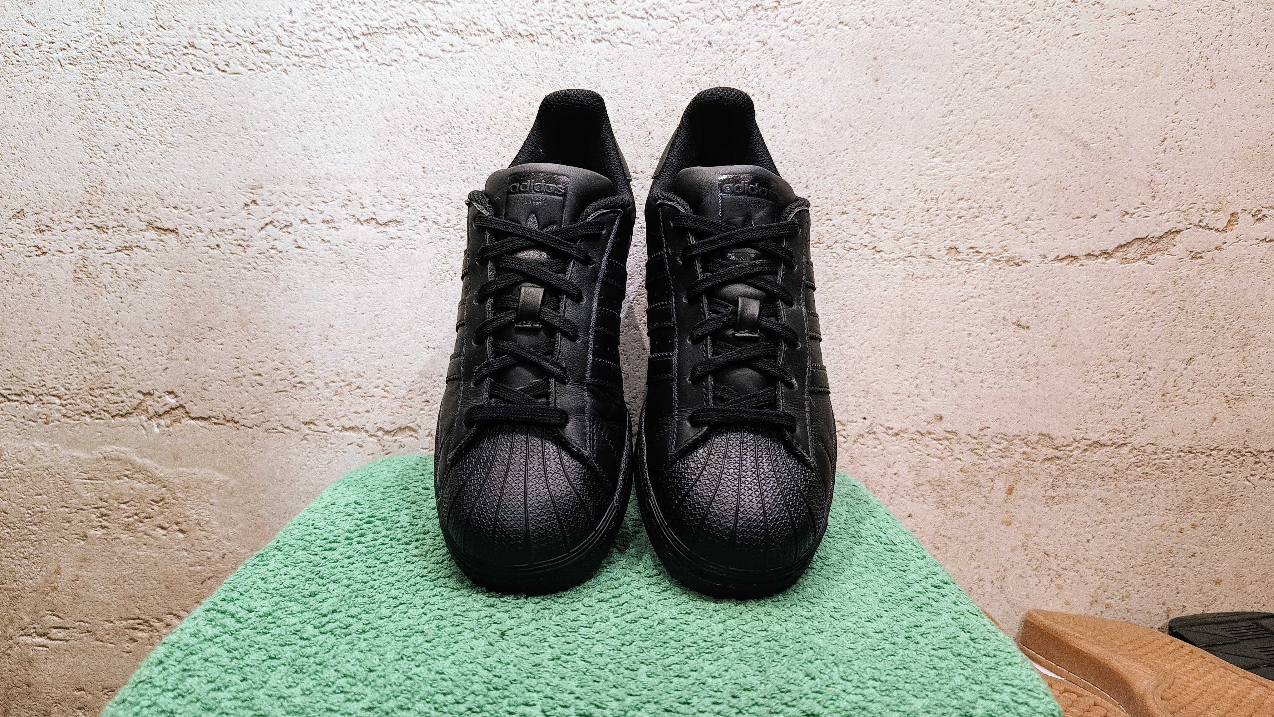Damskie sneakersy ADIDAS SUPERSTAR FOUNDATION r.38 2/3 skóra stan bdb