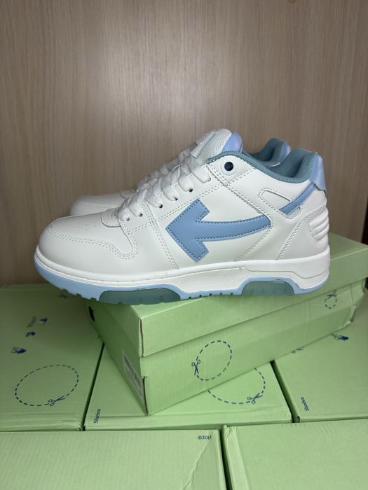 Кросівки Off-White | Out Of Office / оф вайт white/blue