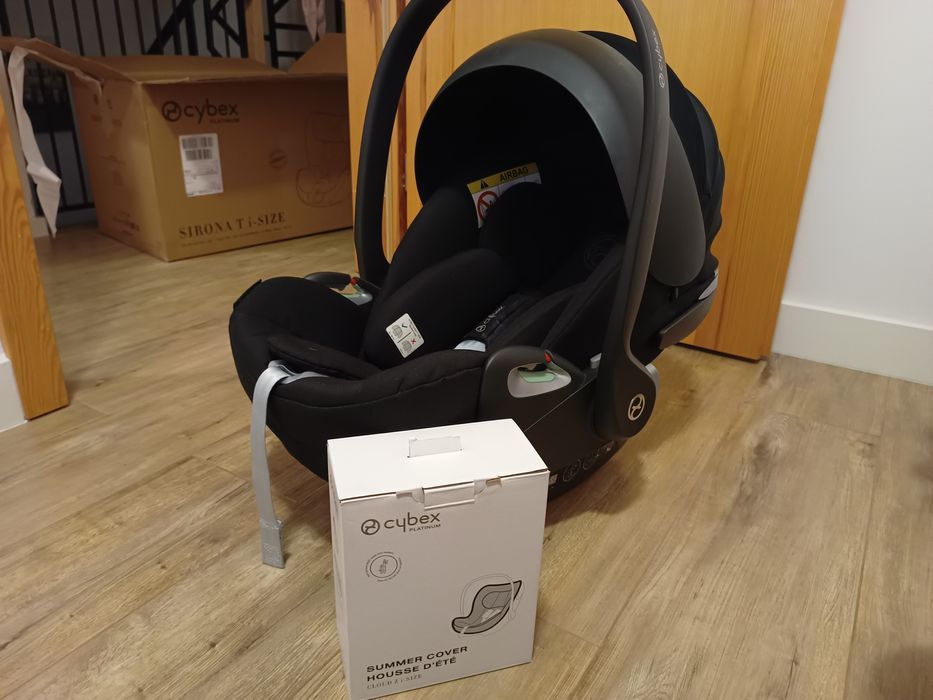 Cybex Cloud T i-Size 0-13 kg + pokrowiec na lato fotelik samochodowy