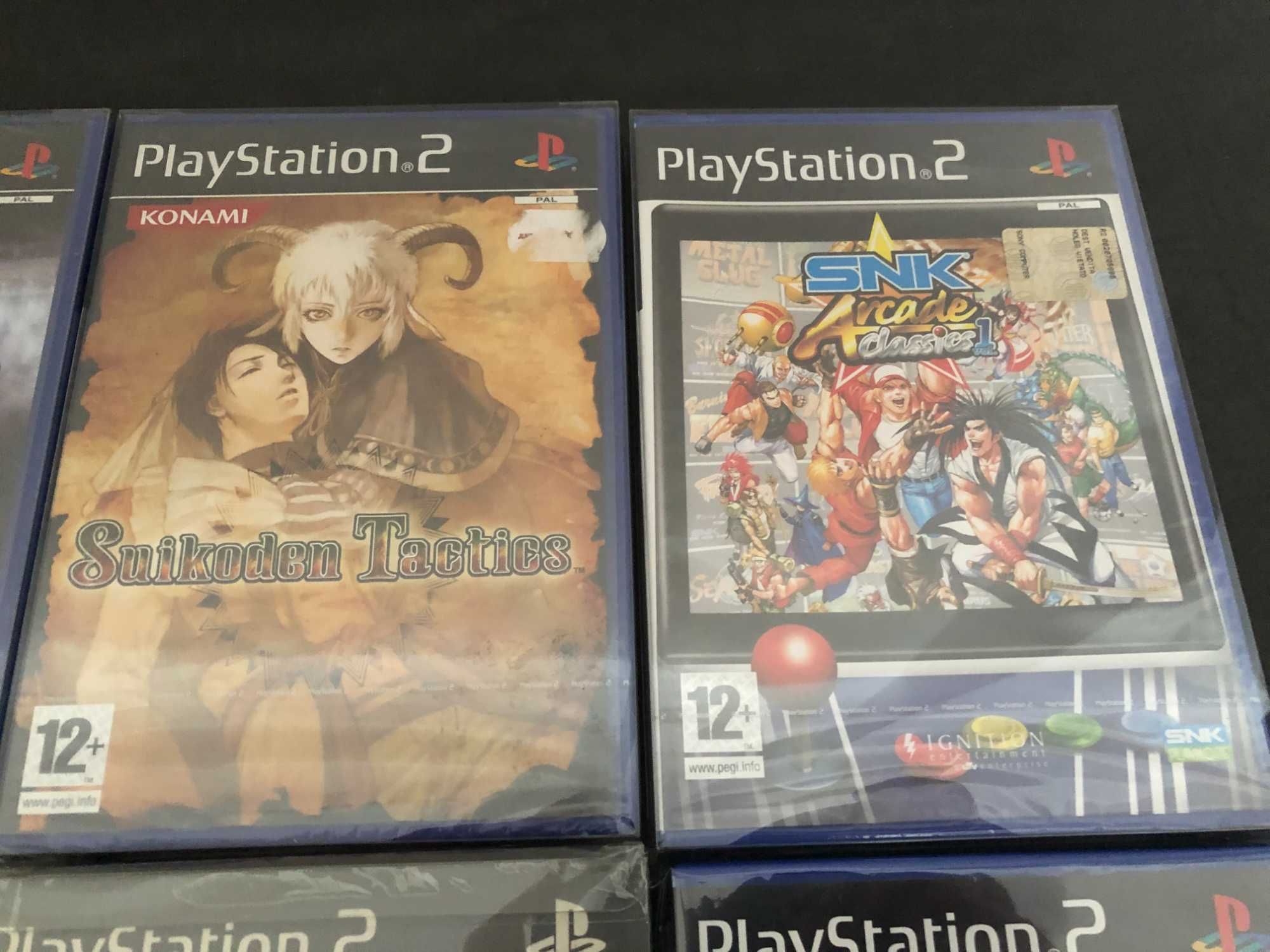 Jogos PS2 NOVOS SELADOS Shadow Hearts Suikoden SNK Valkyrie Killzone