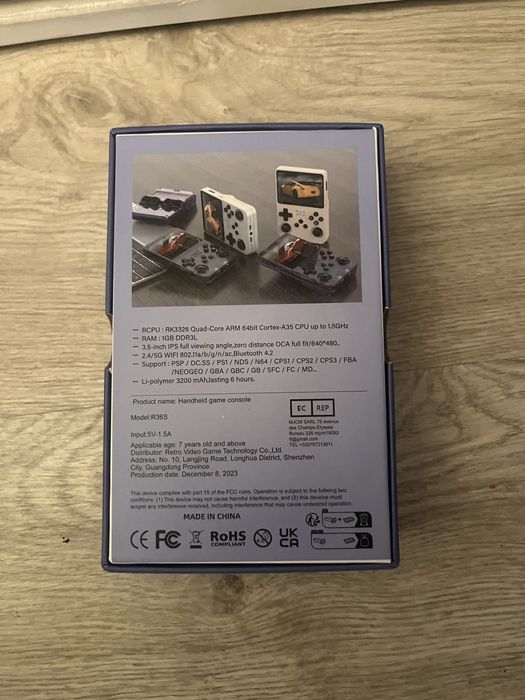 Consola retro gaming