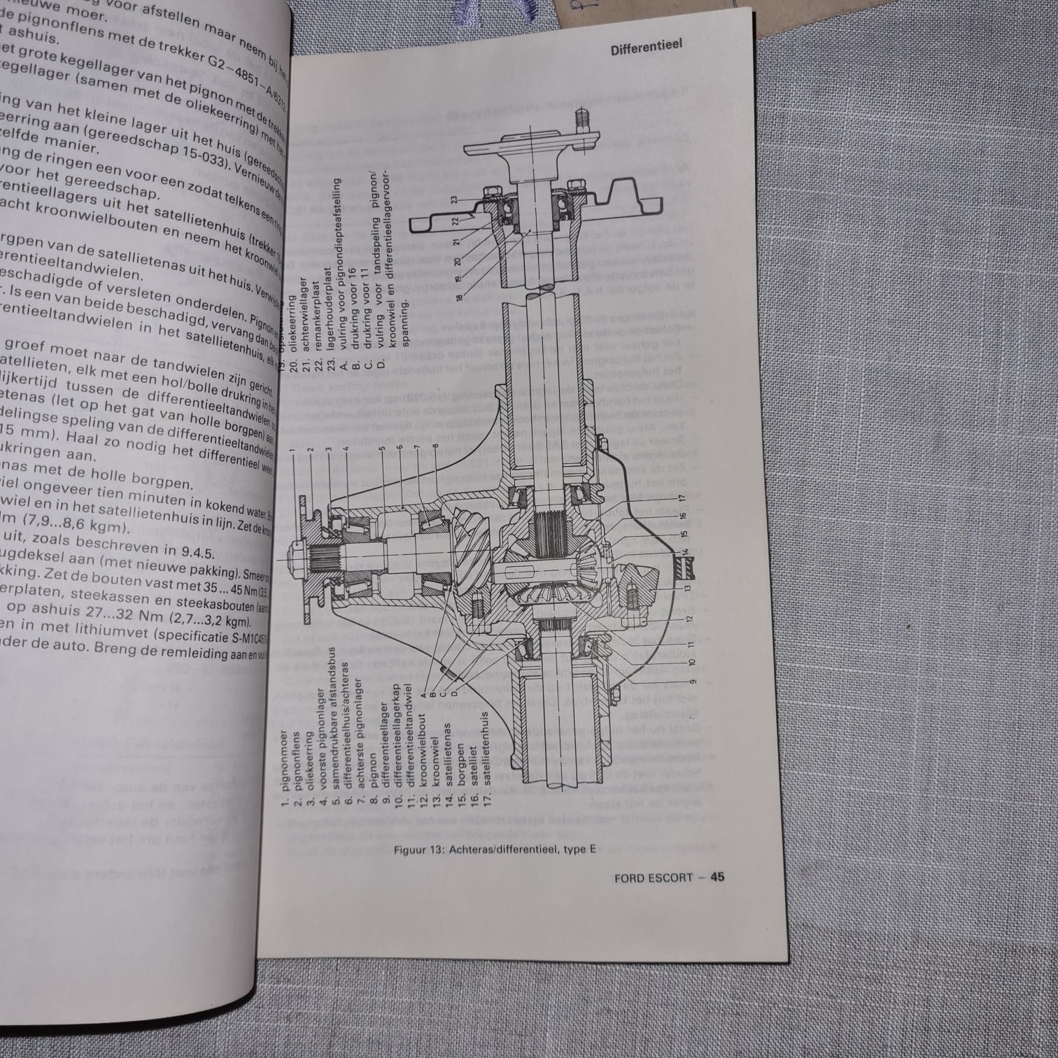 ford escort mk2 z lat 1978 do 80 książka informacyjna o modelachch 11