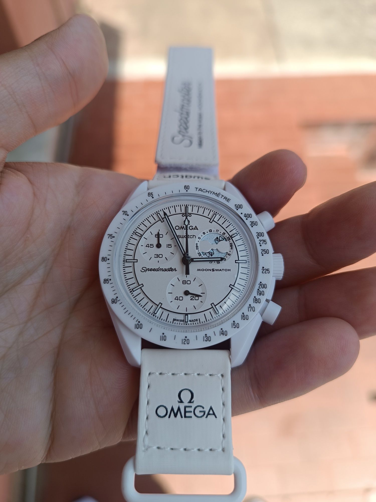 Relógio "Swatch/Omega"