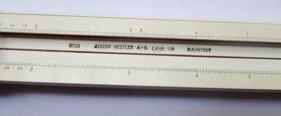 Régua de Cálculo Albert Nestler A. G.