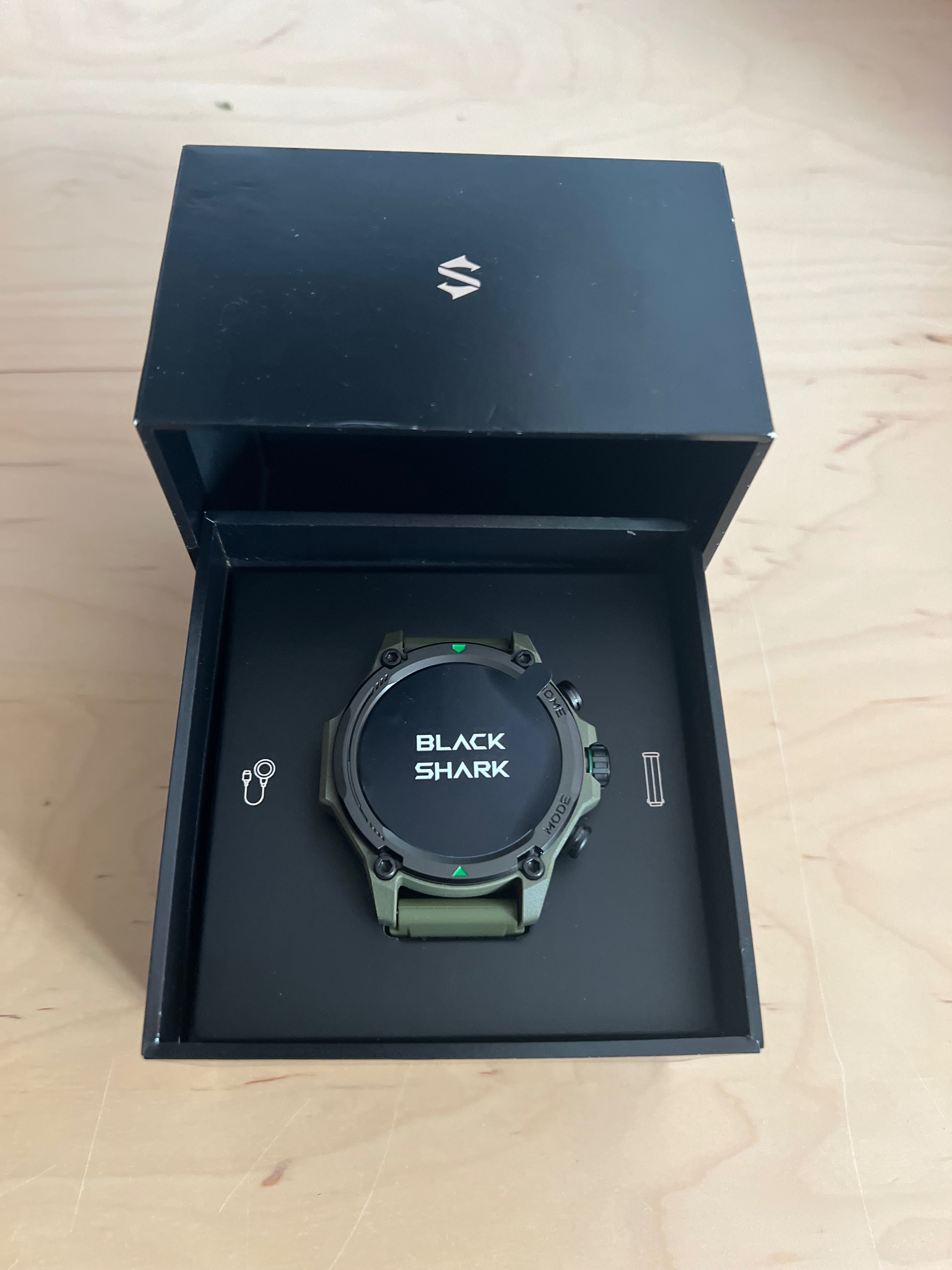 Relógio Black Shark GS 3 verde novo