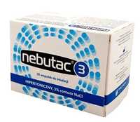 Sól fizjologiczna NEBUTAC 3% do inhalacji 30 ampułek