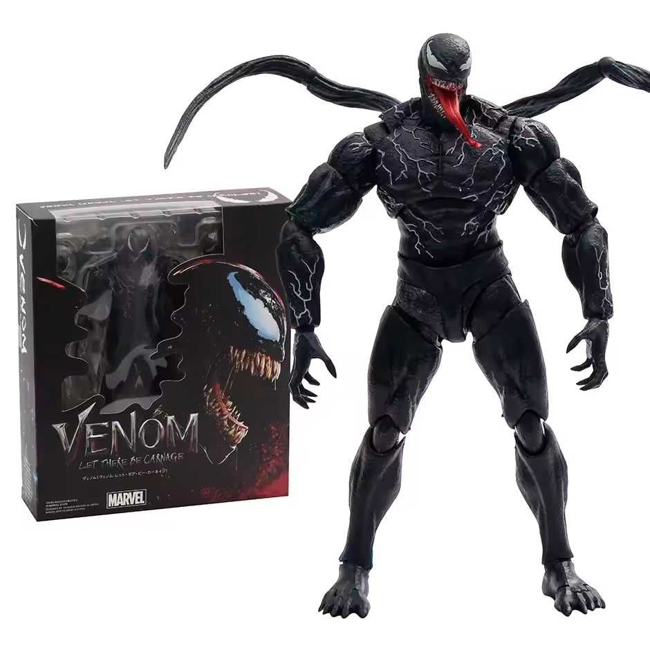 Venom Marvel 19 см фигурка игрушка робот подарок iron man spider man