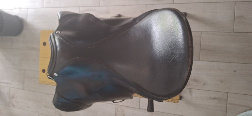 Czarne siodło 17,5 cala
