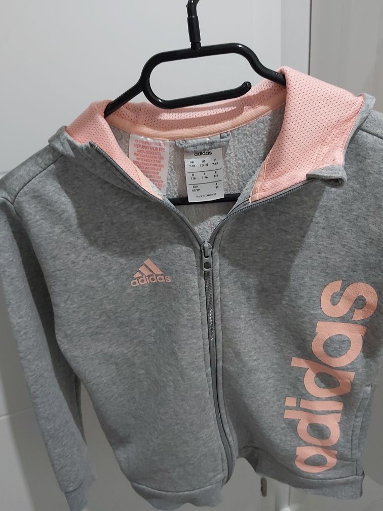 Piękna bluza z firmy ADIDAS 128 cm.