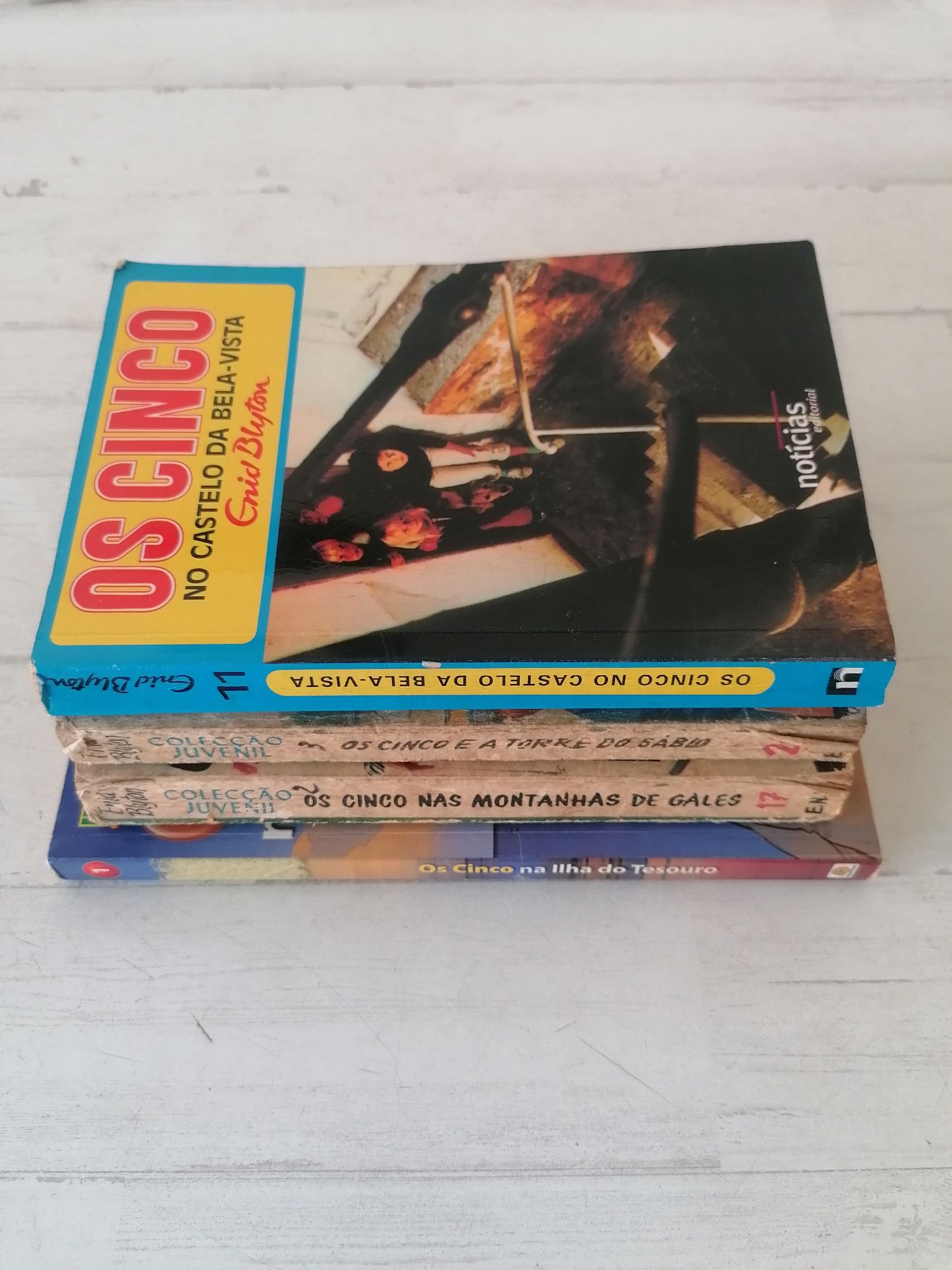 Coleção Livros Os Cinco - Enid Blyton