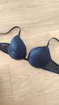 Stanik push-up czarny koronka h&m 80B