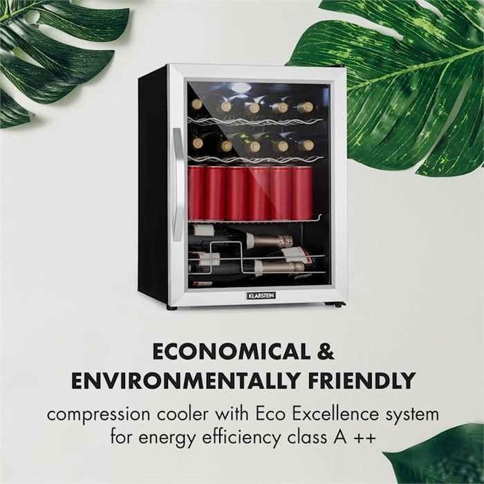 Lodówka Chłodziarka na Wino Piwo Napoje Klarstein 60l Beersafe XL
